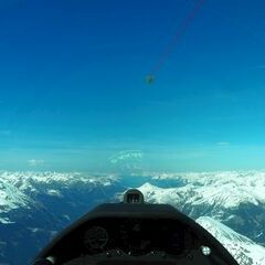 Flugwegposition um 13:25:46: Aufgenommen in der Nähe von Gemeinde See, Österreich in 3012 Meter